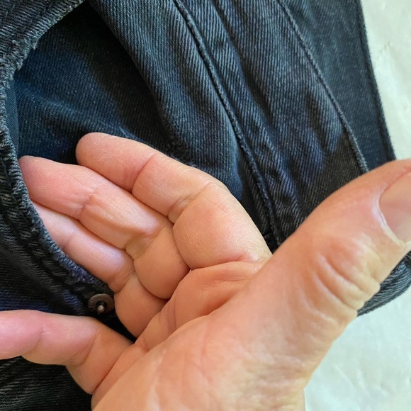 Pistola Cassie Super High Rise Straight jeans in black P00016322RK size 27 - Picture 12 of 14